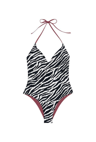 Bañador triangular Wild - Jungle-Black Limba