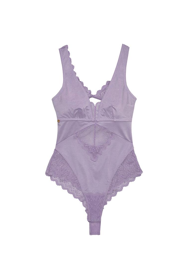 Body Halter Manso - Regal orchid-Black Limba