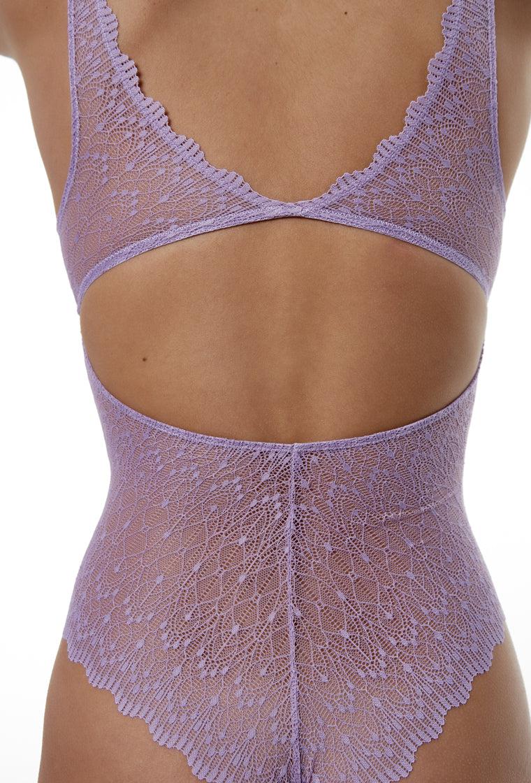 Body Halter Manso - Regal orchid-Black Limba