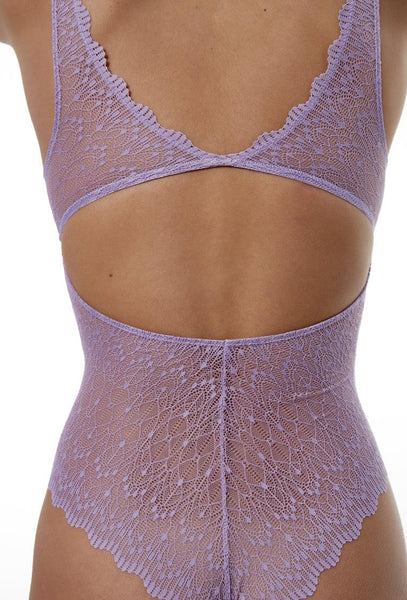 Body Halter Manso - Regal orchid-Black Limba