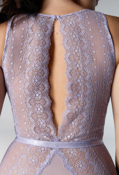 Body Halter Sikkim - Lavender-Black Limba