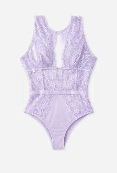 Body Halter Sikkim - Lavender-Black Limba