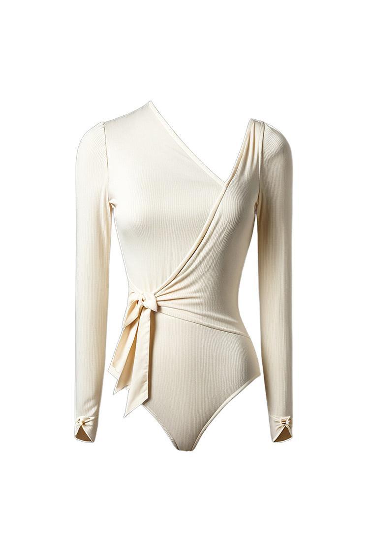 Body deportivo Carm - Cream-Black Limba