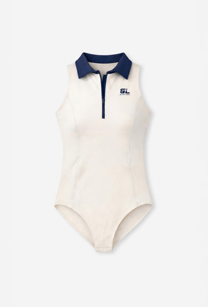 Body deportivo Simona - Navy & Cream-Black Limba