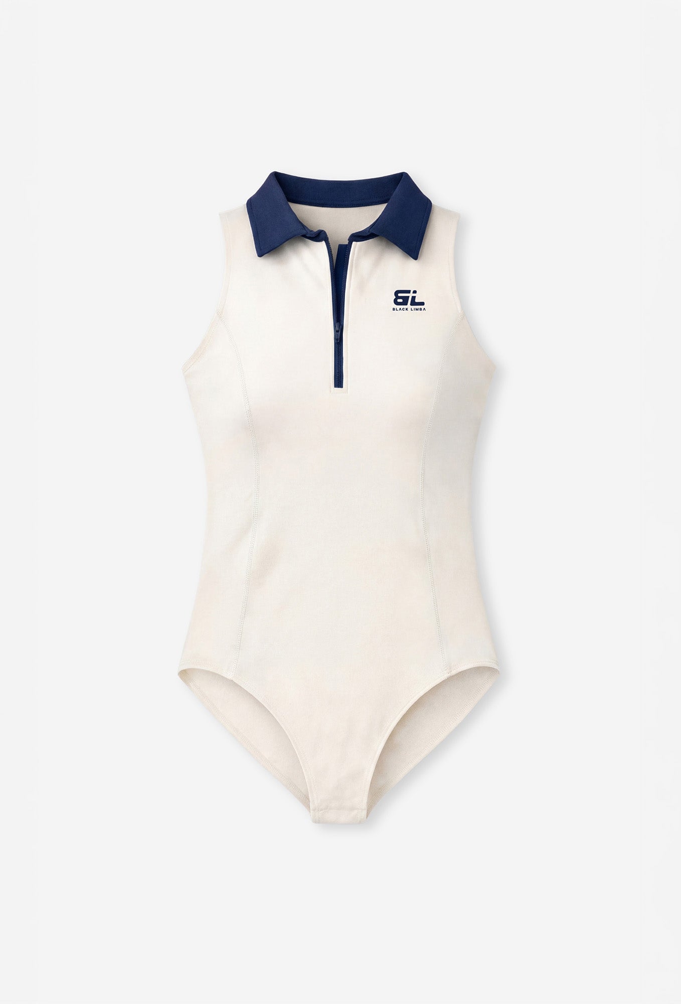 Body deportivo Simona - Navy & Cream-Black Limba