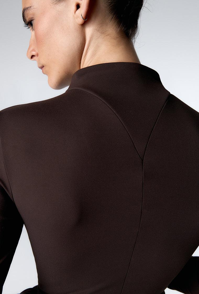 Body deportivo térmico Beret - Chocolate-Black Limba