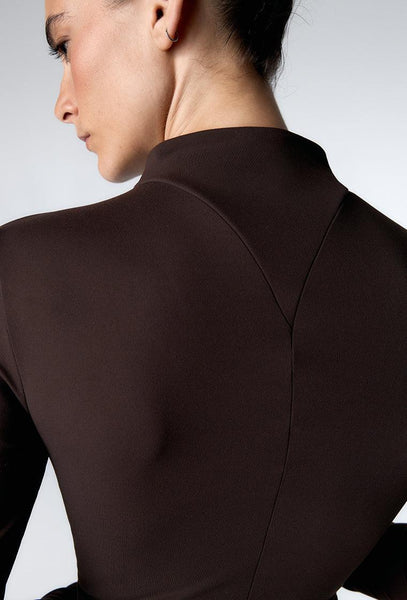 Body deportivo térmico Beret - Chocolate-Black Limba