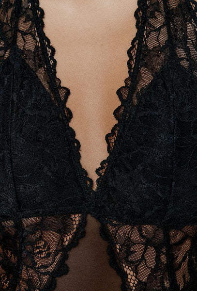 Body halter Onyx - Black-Black Limba