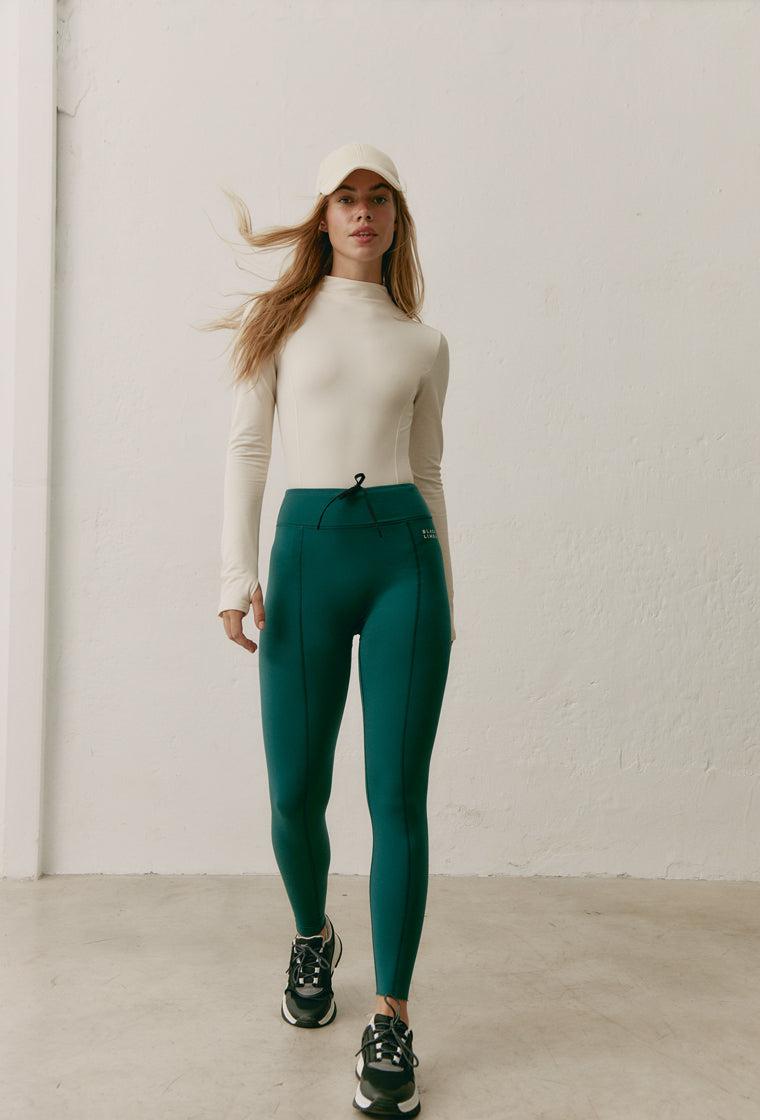 Body térmico deportivo Energy Tech - Cream-Black Limba