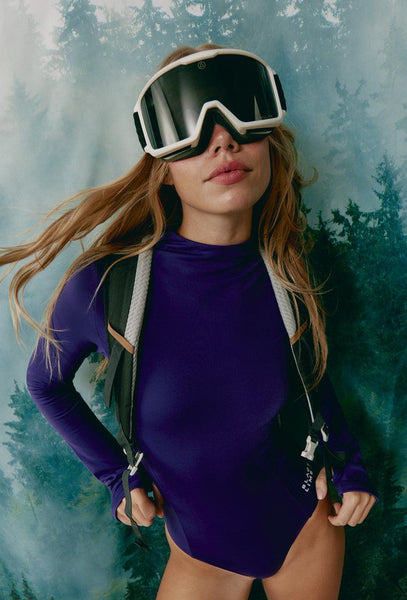 Body térmico deportivo Energy Tech - Purple-Black Limba