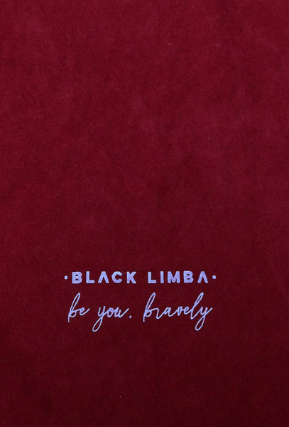 Bolsa de regalo grande Limbag - Burgundy-Black Limba
