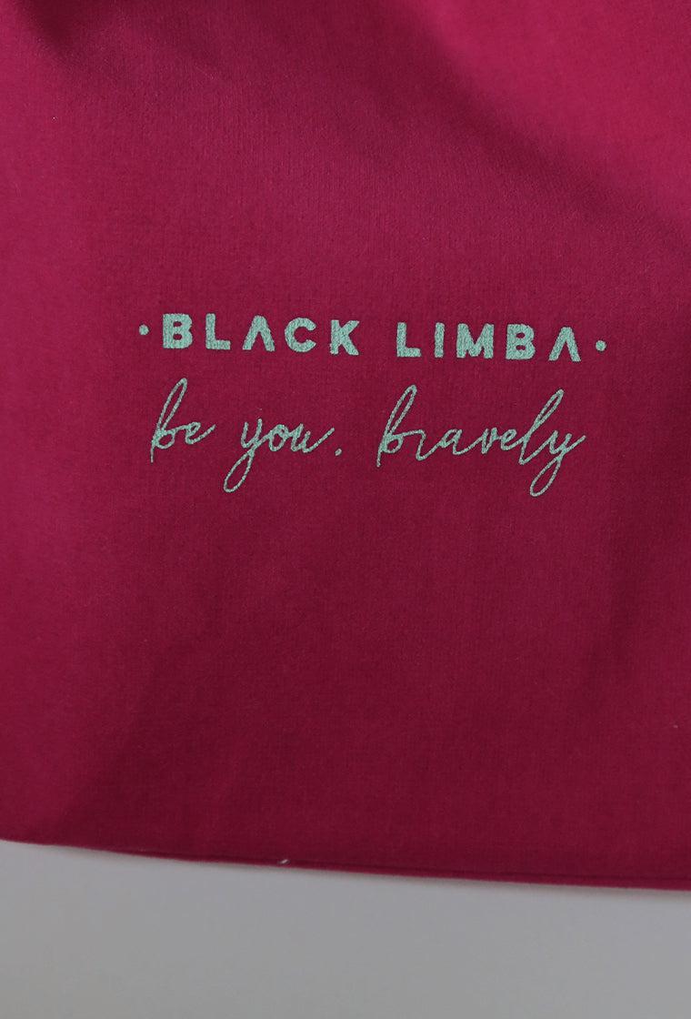Bolsa de regalo grande Limbag - Fucsia-Black Limba