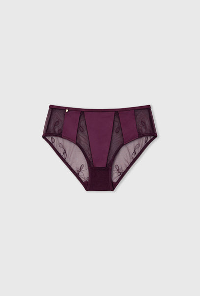 Braga Alta Carmine - Plum-Black Limba