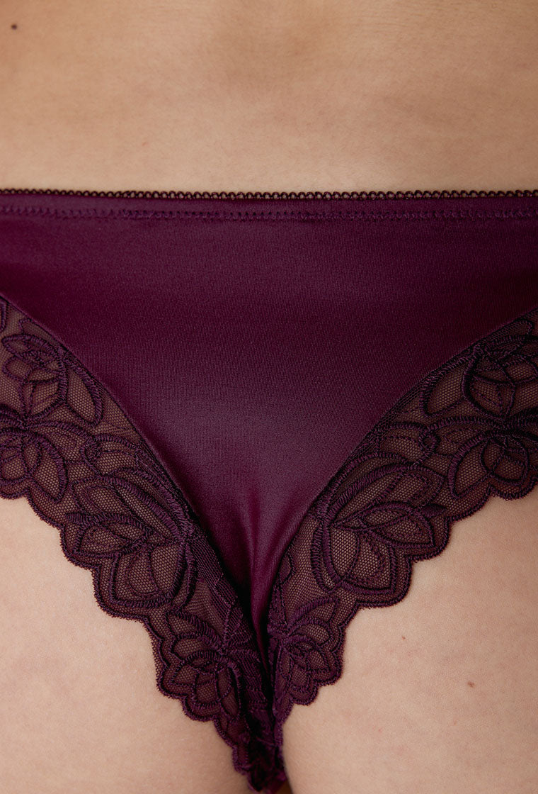 Braga Brasileña Claret - Plum-Black Limba