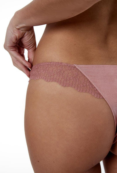 Braga Brasileña Greta - Ash rose-Black Limba