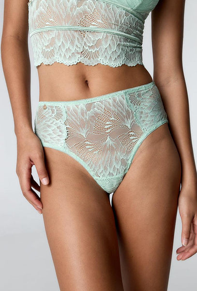 Braga Brasileña alta Moss - Salvia Green-Black Limba