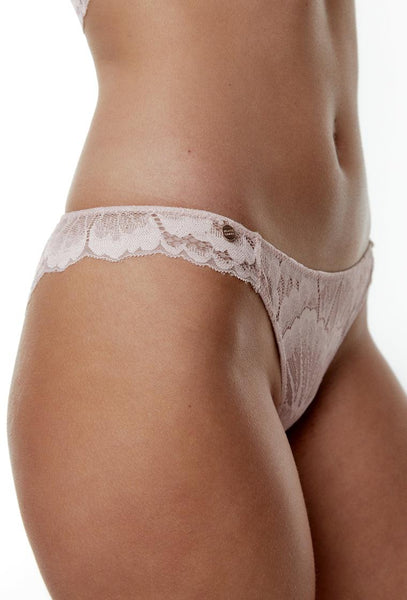 Braga Clásica Cecilia - Nude-Black Limba