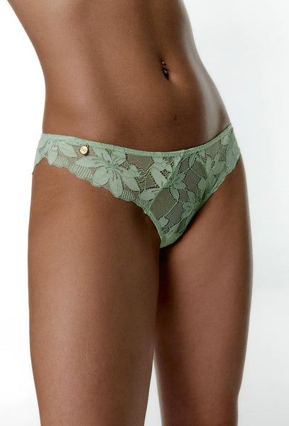 Braga Clásica Roman - Quiet green-Black Limba