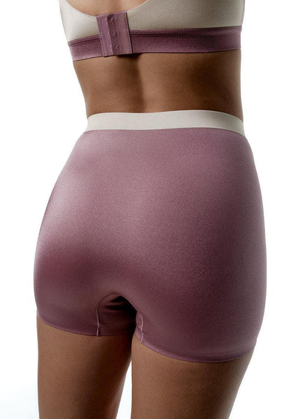 Braga Short Glare - Dusty Rose & Cream-Black Limba