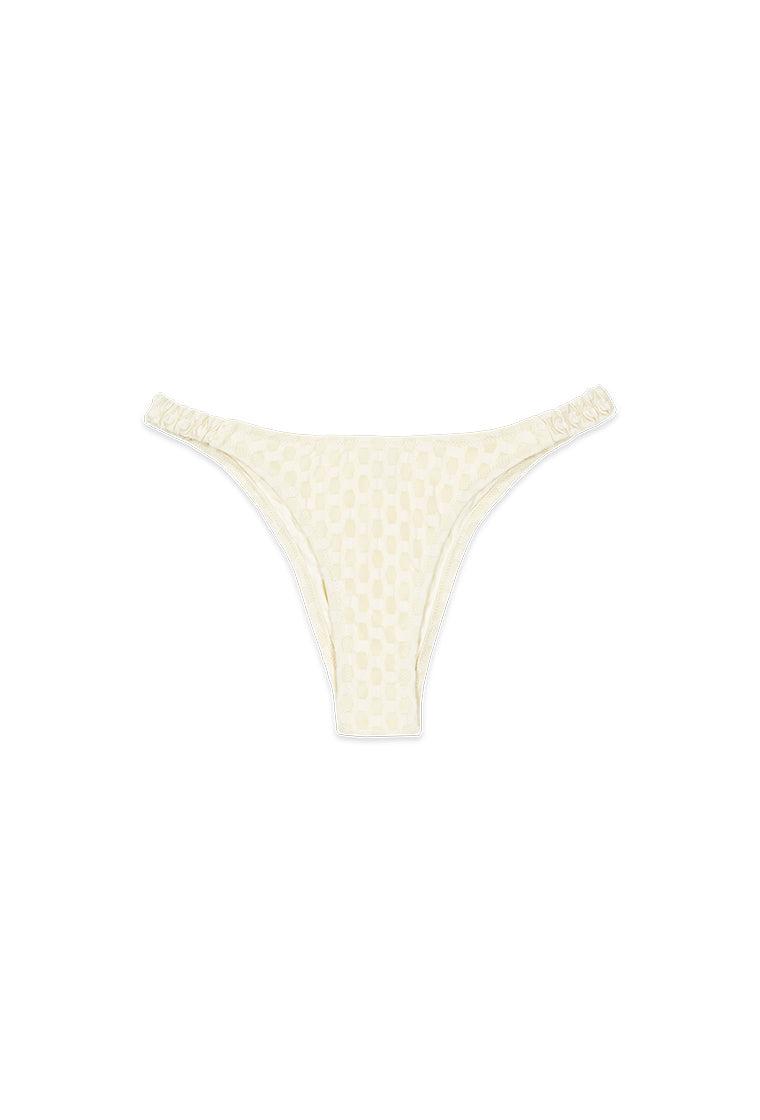 Braga bikini brasileña Fanny - Cream-Black Limba