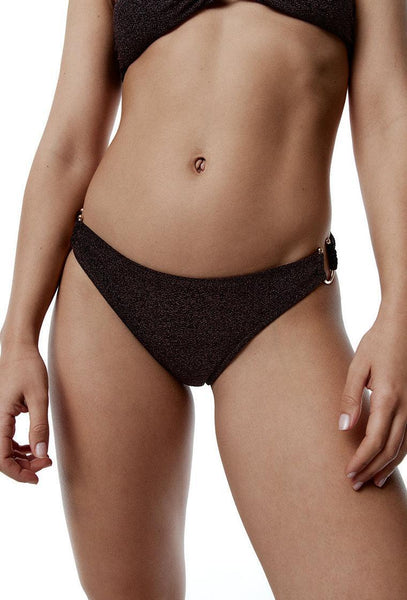 Braga bikini brasileña Nova - Espresso-Black Limba
