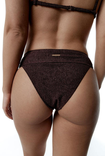 Braga bikini brasileña Radiance - Cacao-Black Limba