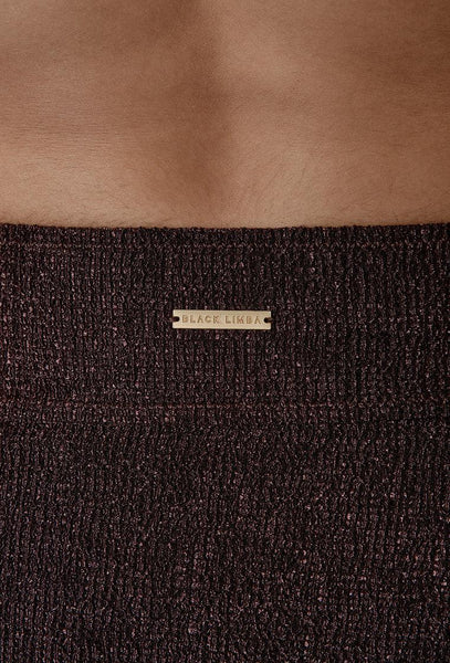 Braga bikini brasileña Radiance - Cacao-Black Limba