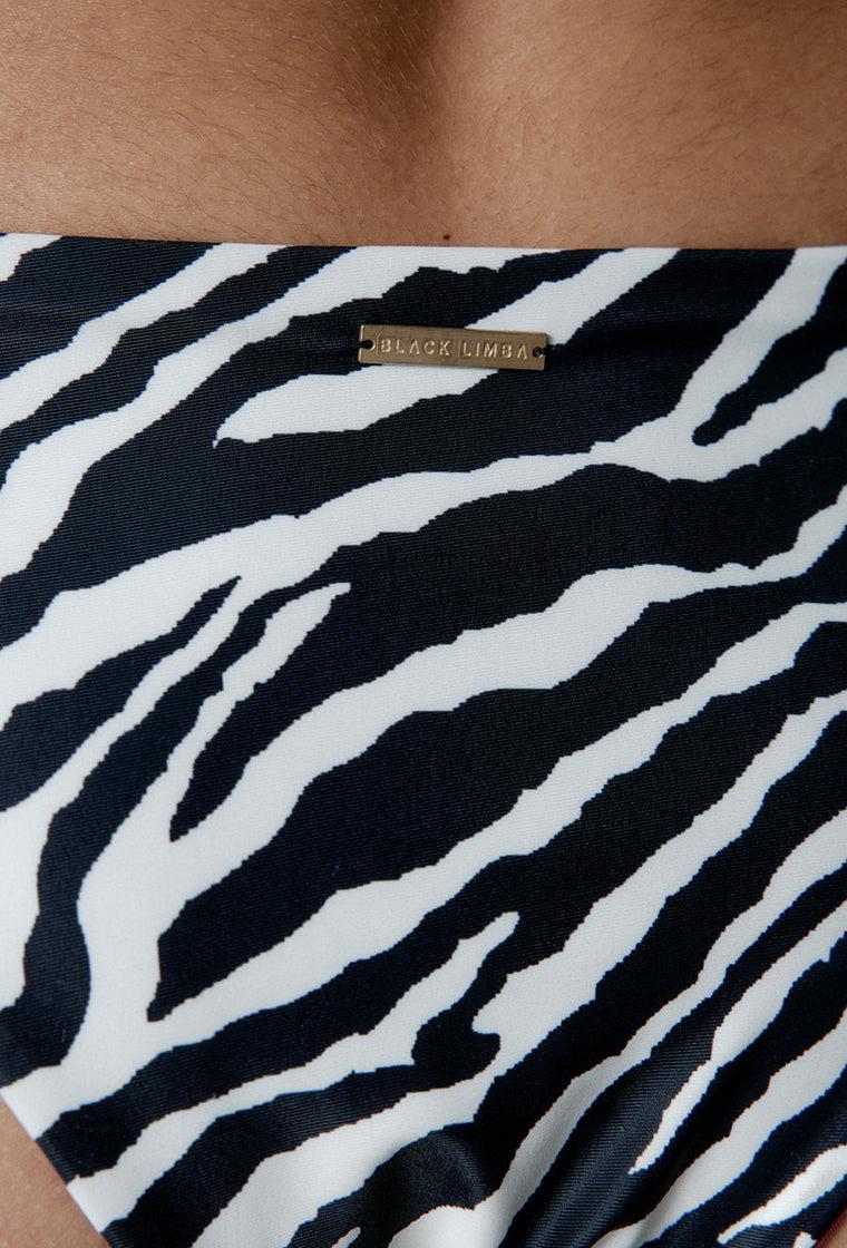 Braga bikini brasileña Wild - Jungle-Black Limba