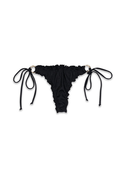 Braga bikini tanga Bessie - Black-Black Limba