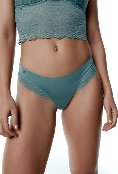 Braga brasileña Ariane - Sea green-Black Limba