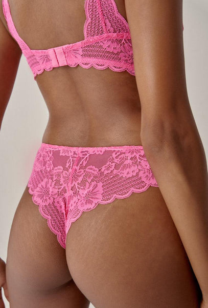 Braga brasileña Flowery - Bubblegum-Black Limba