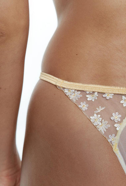 Braga brasileña Kira - Pale yellow-Black Limba