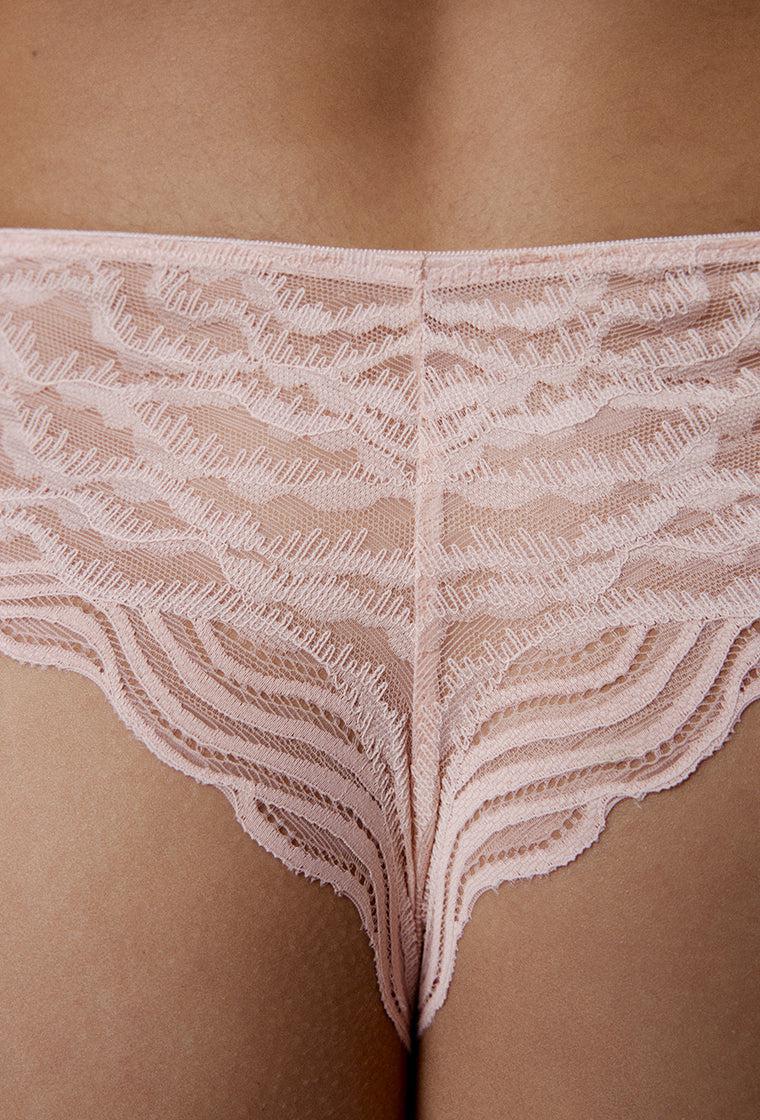 Braga brasileña Nerine - Pastel pink-Black Limba