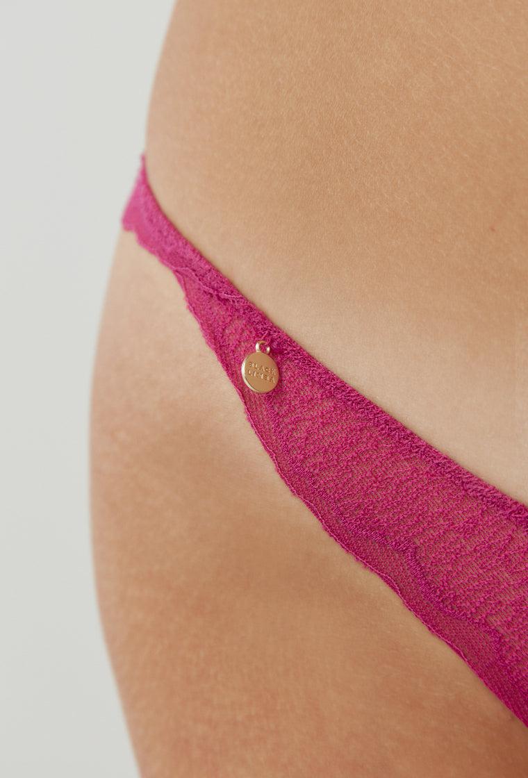 Braga brasileña Nubia - Fucsia-Black Limba