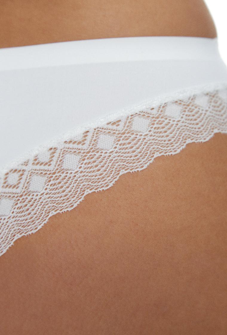 Braga clásica Ada - White-Black Limba