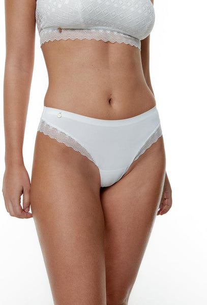 Braga clásica Ada - White-Black Limba