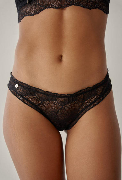 Braga clásica Freya - Black-Black Limba