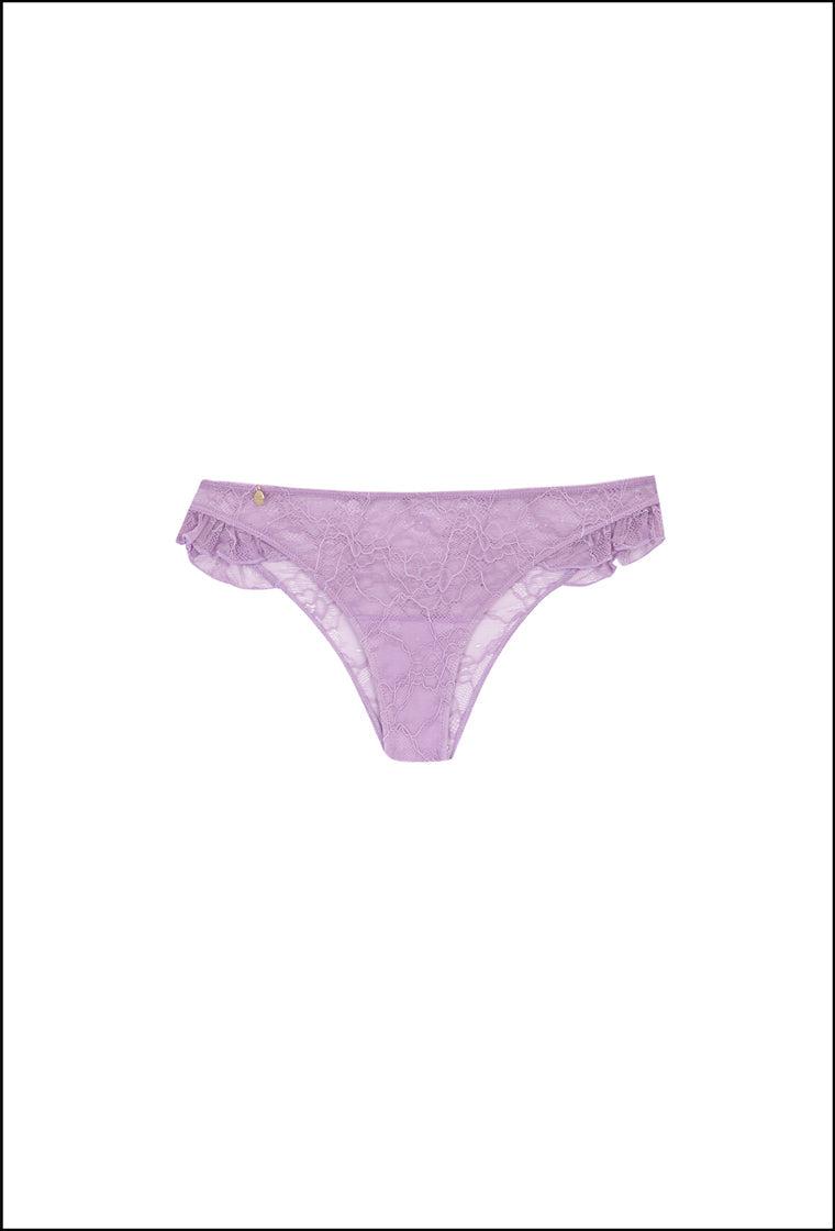 Braga clásica Frilly - Orchid-Black Limba