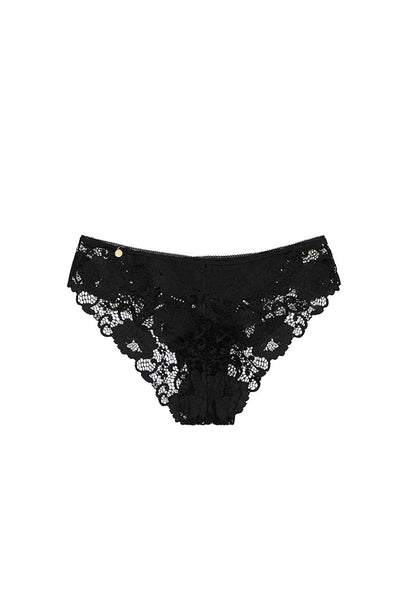Braga culotte Ingrid - Black-Black Limba
