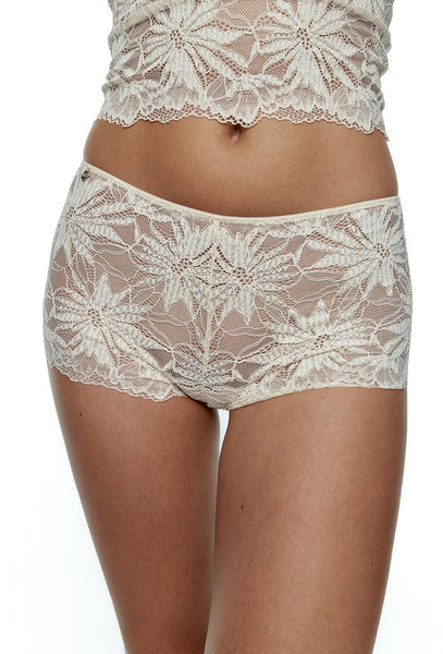 Braga culotte Zinnia - Cream-Black Limba