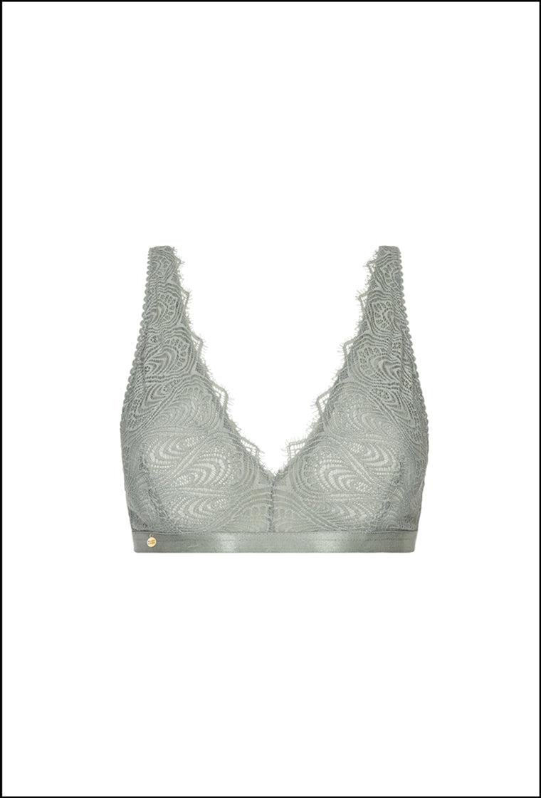 Bralette Arini - Light Teal-Black Limba