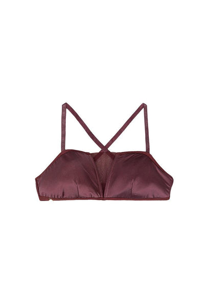 Bralette Balconette Catherine - Tulipwood-Black Limba