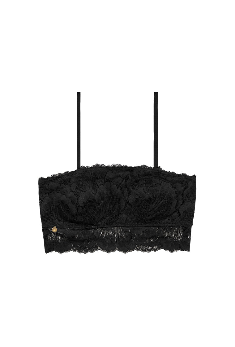 Bralette Bandeau Helena - Black-Black Limba