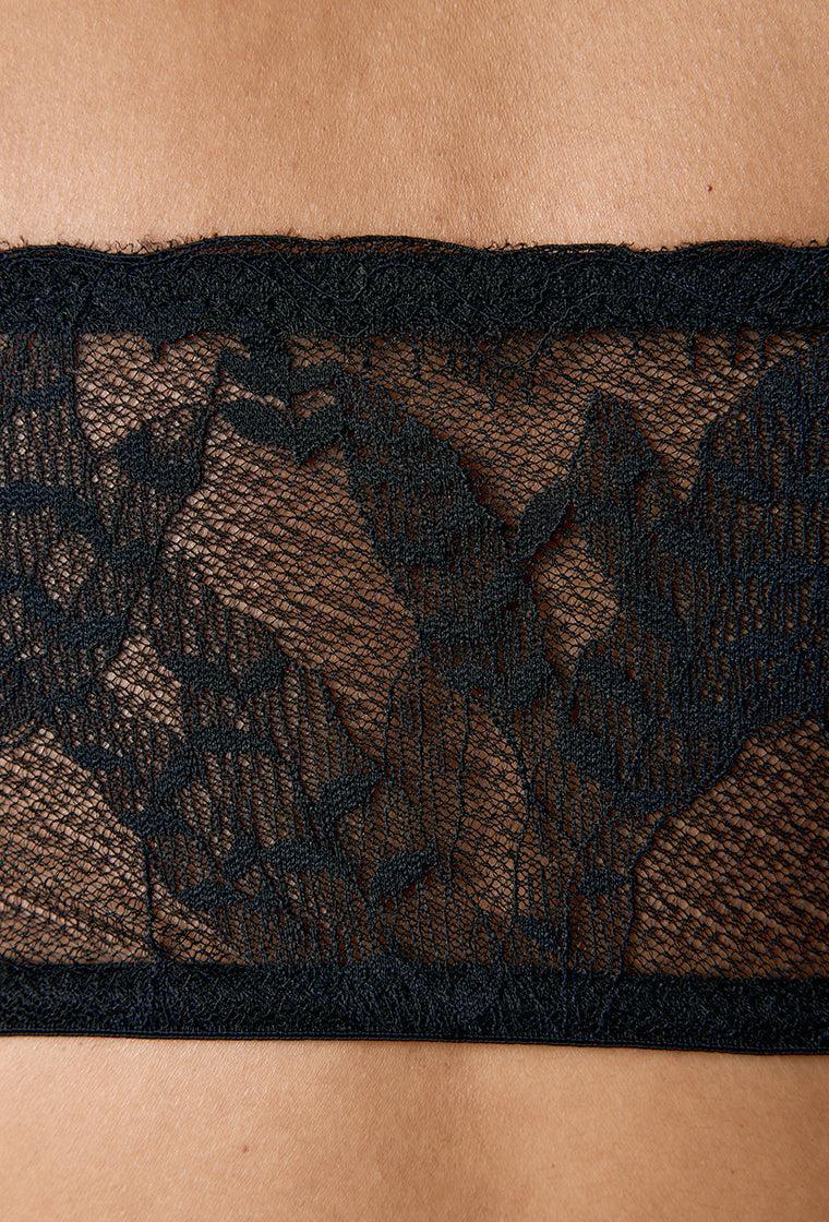 Conjunto de lencería Vanya - Black-Black Limba
