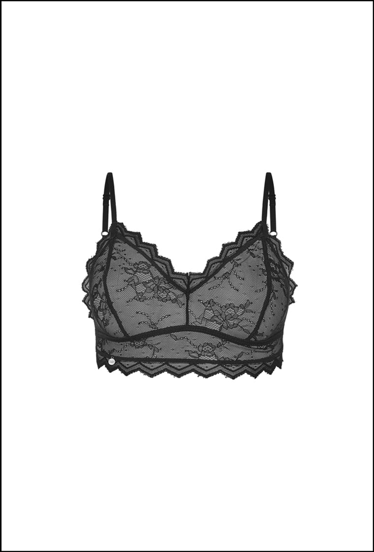 Bralette Carvi - Black-Black Limba