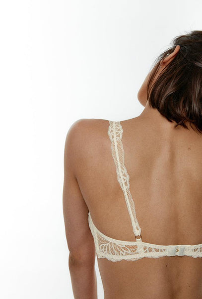 Bralette Falso aro Eleanor - Gardenia-Black Limba