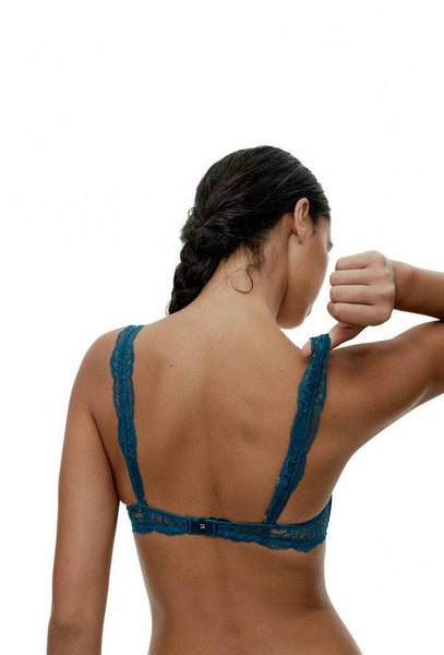 Bralette falso aro Eleanor - Legion Blue-Black Limba