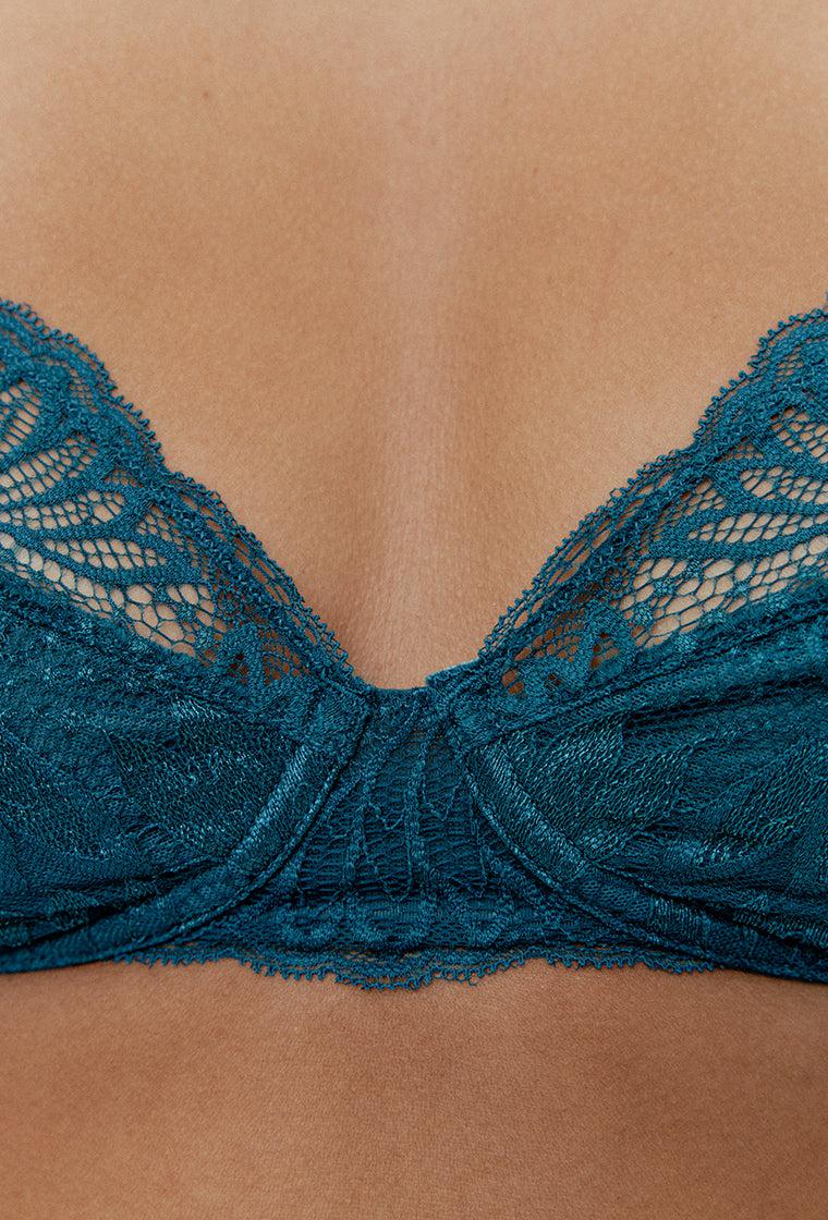 Bralette falso aro Eleanor - Legion Blue-Black Limba