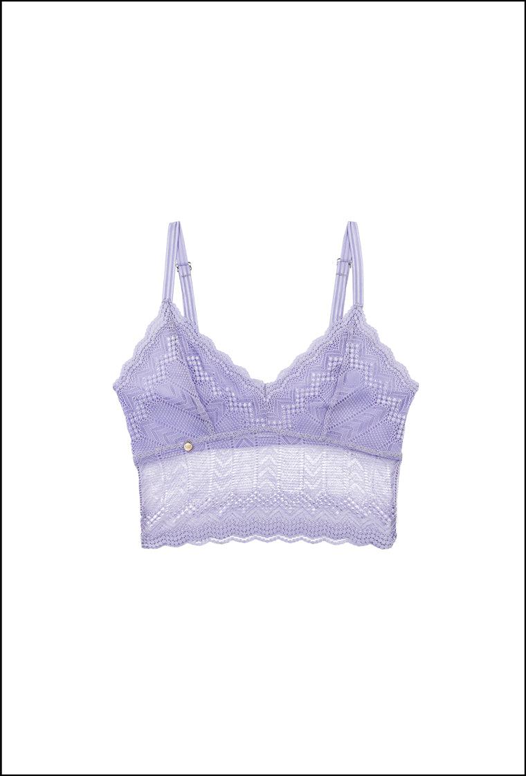 Bralette Haji - Lavender-Black Limba