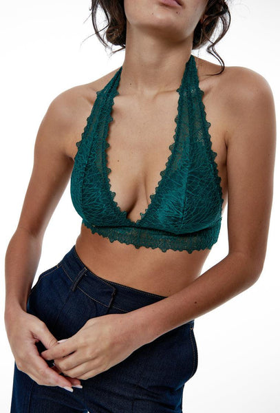 Bralette Halter Baker - Aventurine-Black Limba